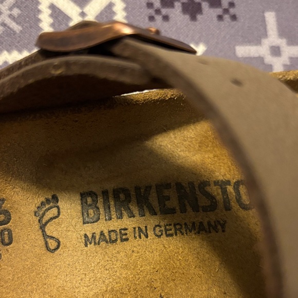 Birkenstock mocha Gizeh BS sandal sz 36 - Picture 2 of 6